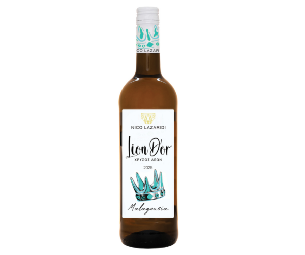 Lion D'or - Xrysos Leon Malagousia White Wine 750ml Nico Lazaridi Lion D'or - Xrysos Leon Malagousia White Wine 750ml Agora Greek Delicacies