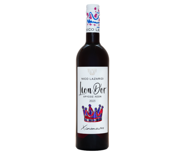 Lion D'or - Xrysos Leon Xinomavro Red Wine 750ml Agora Greek Delicacies