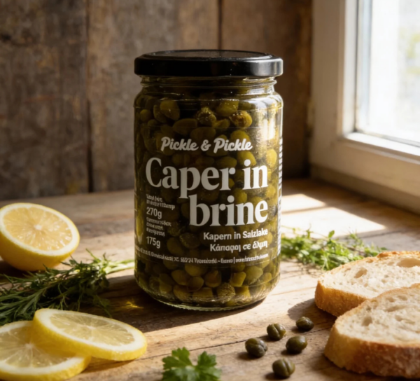 Capers in Brine 270g Agora Greek Delicacies